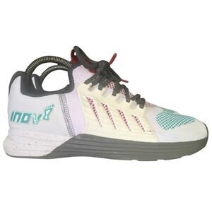 Inov-8 F-Lite G 300 Mens 7.5 Womens 9 White Grey Graphene Training Shoes‎